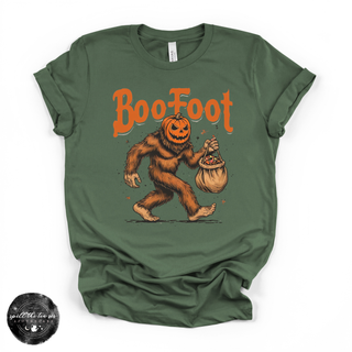 Boofoot Tee | Funny Bigfoot Ghost Halloween Graphic T-Shirt