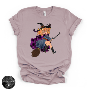 Cutesy Witch Tee | Cute Witchy Halloween Graphic T-Shirt