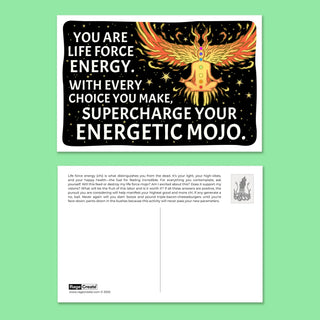 Sweet-Ass Affirmations 3 Postcards Mystical Pack (22 Cards)