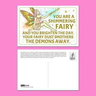 Sweet-Ass Affirmations 3 Postcards Mystical Pack (22 Cards)
