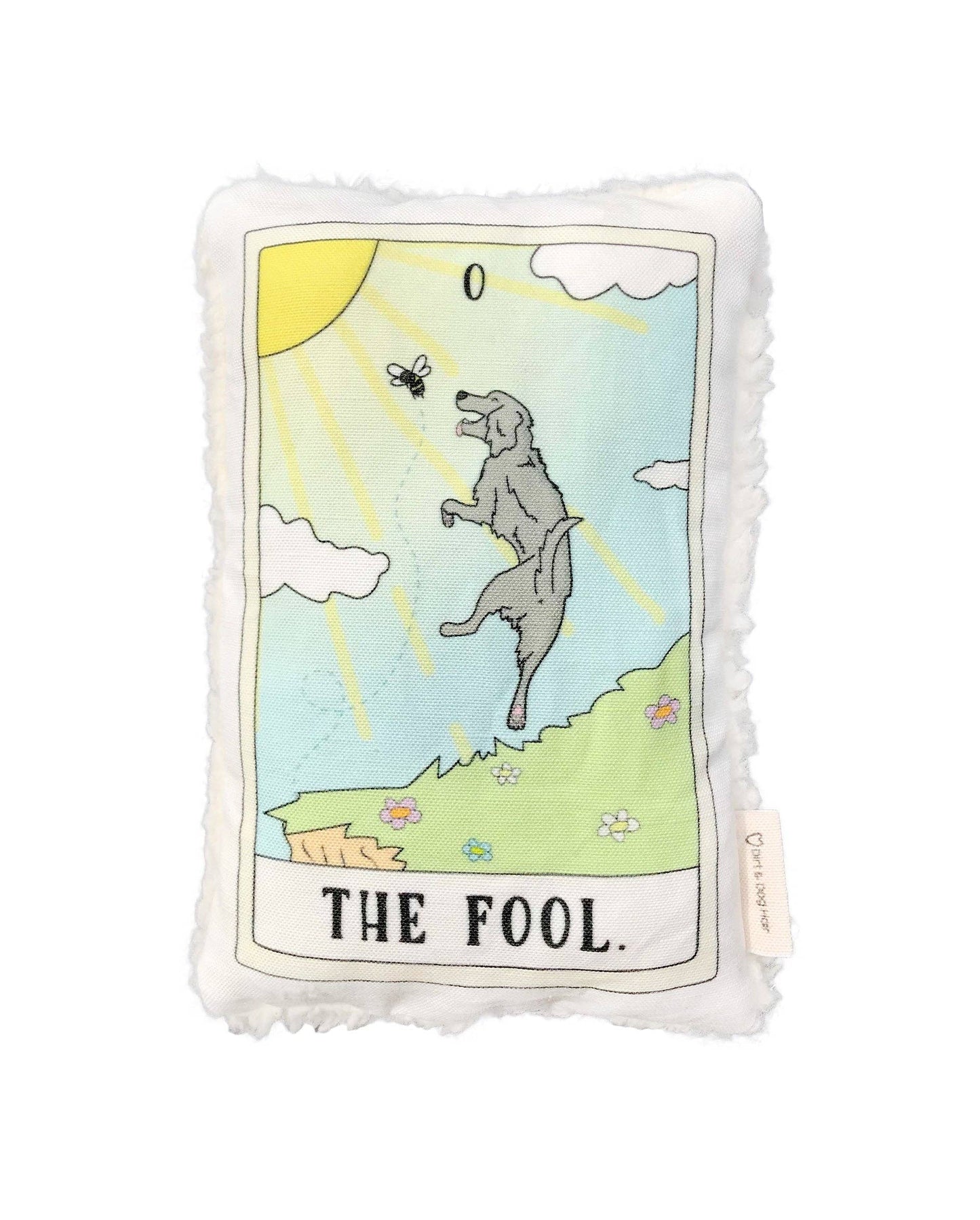 The Fool Tarot Card - Halloween Eco-Friendly Canvas Dog Toy