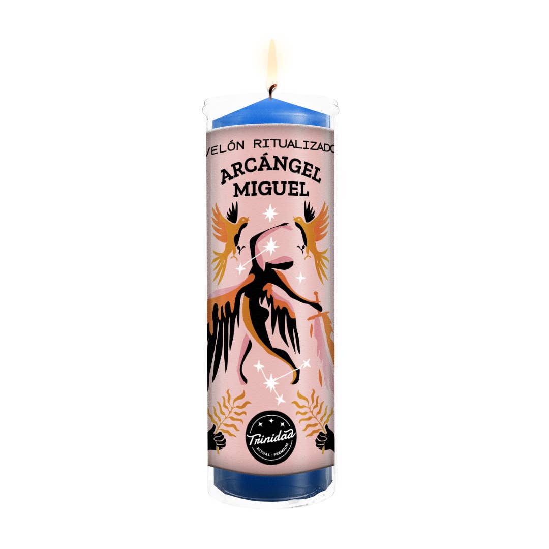 Archangel Michael Ritualized Candle