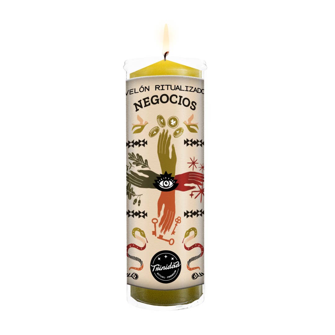 Business Ritualized Candle