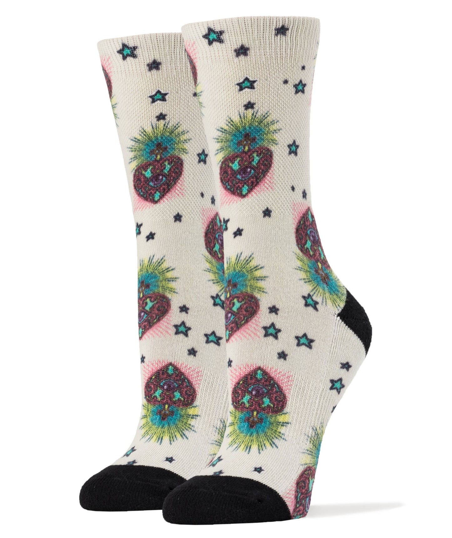 Sock it up| Sacred Eye | Women's Cotton Crew Funny Socks