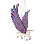 Purple Unicorn Flying Mobile