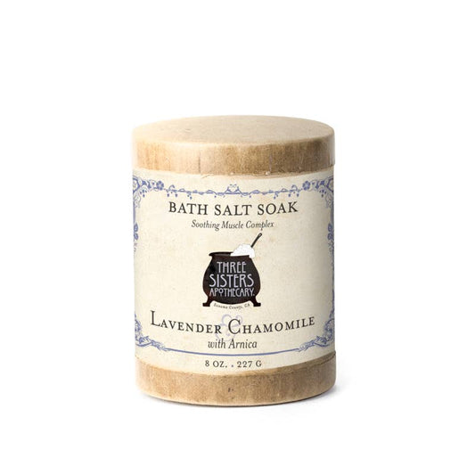 Lavender & Chamomile Bath Salt Soak 8oz