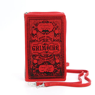 Grimoire Book Clutch Bag