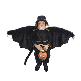 Halloween Macbeth Monkey Gathered Traditions Art Doll