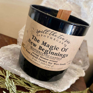 Magic Of New Beginnings Road Opener Door Opener Intention Soy Wax Candle - 9oz