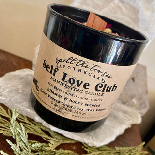 Self Love Club Intention Soy Wax Candle - 9oz