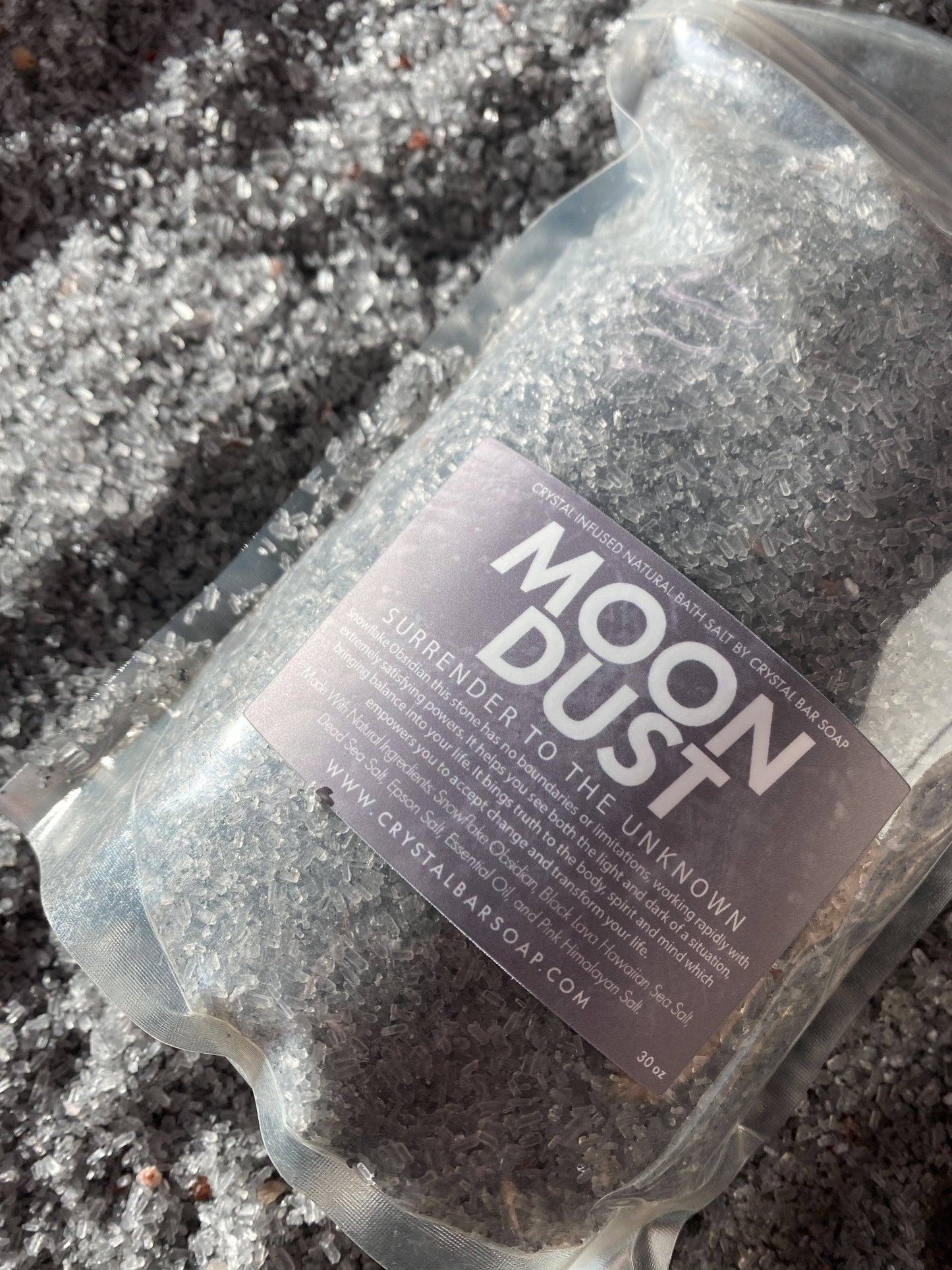 Moon Dust - 30oz Crystal Infused Bath Salt