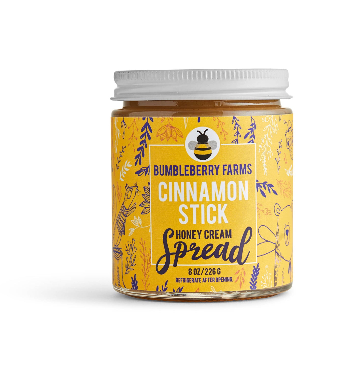Cinnamon Stick Honey Cream Spread - 8OZ