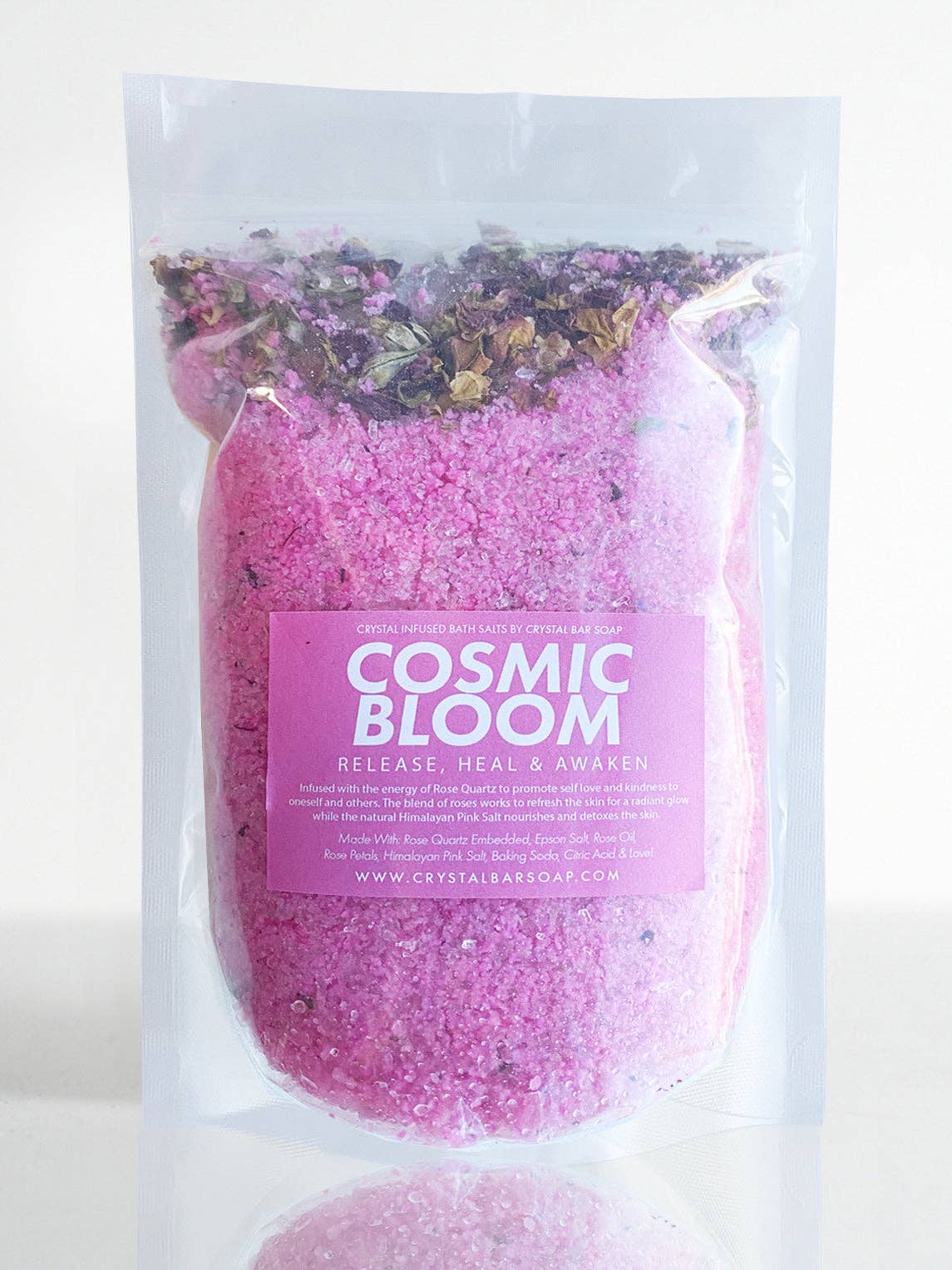 Cosmic Bloom - 30oz Crystal Infused Bath Salt