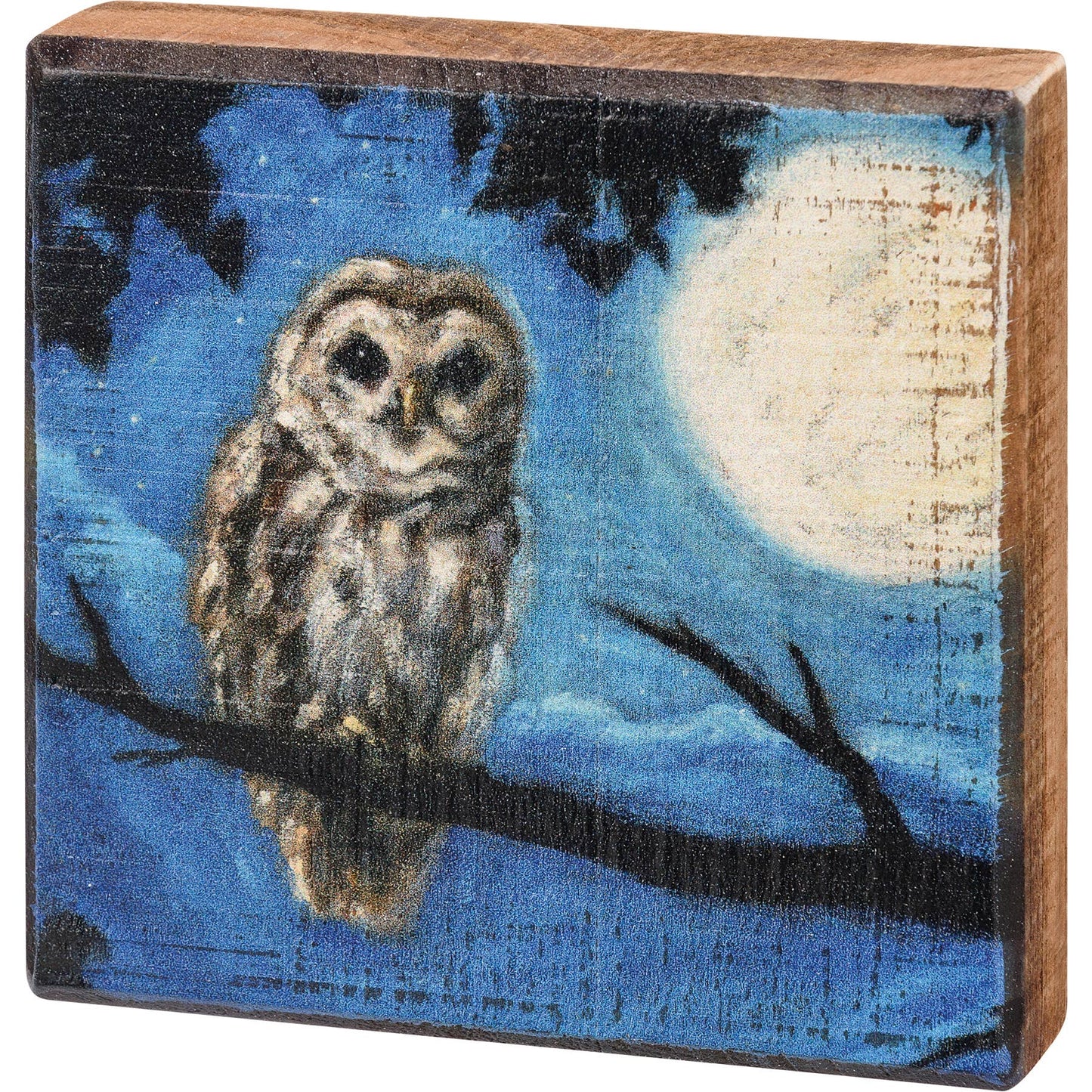 Block Sign - Owl