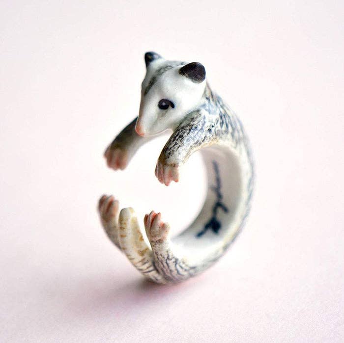 Possum "Awesome Mama Possum" Ring