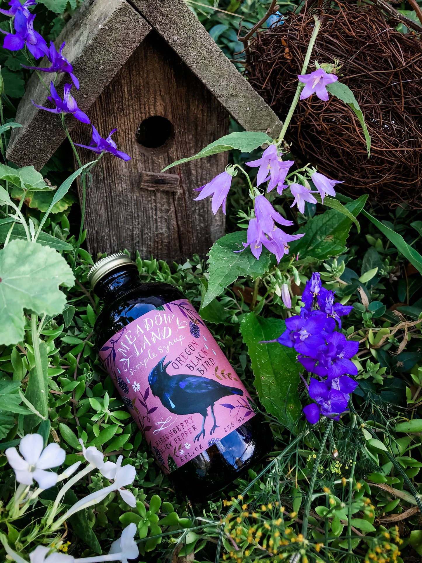 Oregon Black Bird Simple Syrup