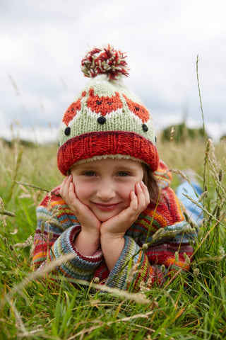 Kids Animal Bobble Hat Fox: Fox