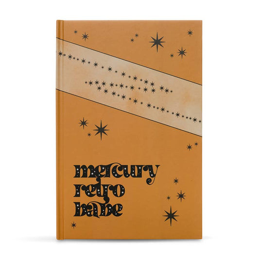 Mercury Retrobabe Lined Journal