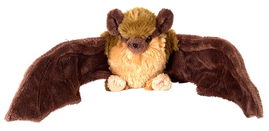 Brown Bat Stuffed Animal - 8"