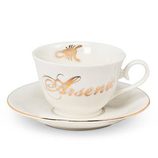 Arsenic Cup Saucer With Scorpion