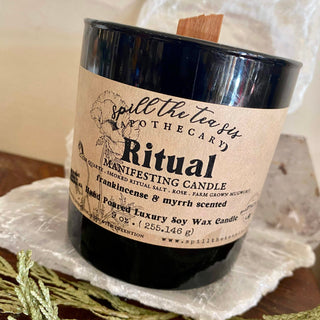 Ritual Divination Manifesting Soy Wax Candle - 9oz