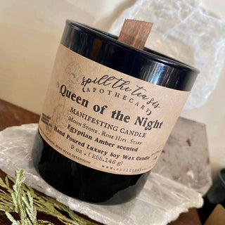 Queen of the Night Hecate Magic Intuition Soy Wax Manifesting Candle - 9oz