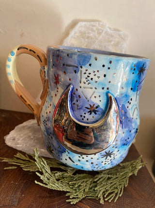 Moon Light Handmade Moon Mug